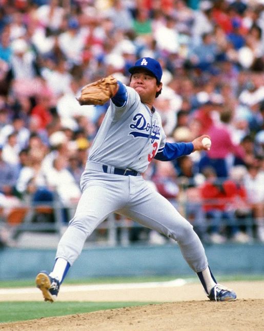 Los Angeles Dodgers Fernando Valenzuela Glossy Keychain Baseball Print 2