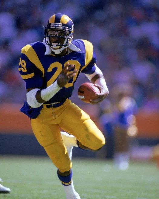 Los Angeles Rams Eric Dickerson Magnet Football Print Glossy Magnet Hof 99