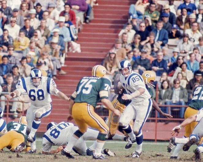Los Angeles Rams Jack Youngblood Glossy Photo Print Football Poster Hof 01 2