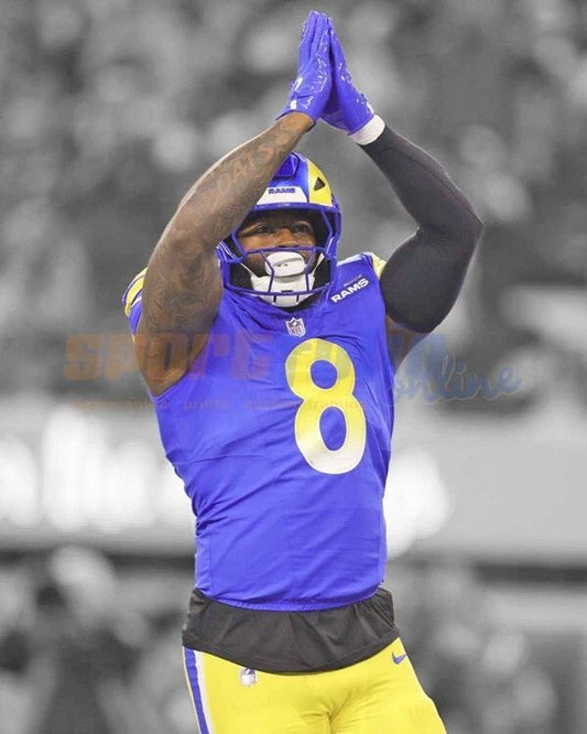 Los Angeles Rams Jared Verse Glossy Magnet Spotlight Football Magnet