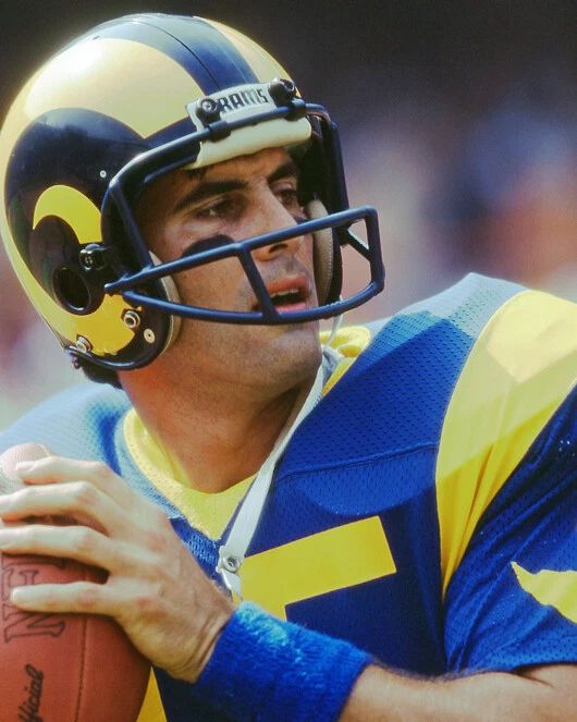 Los Angeles Rams Vince Ferragamo Glossy Magnet Football Magnet