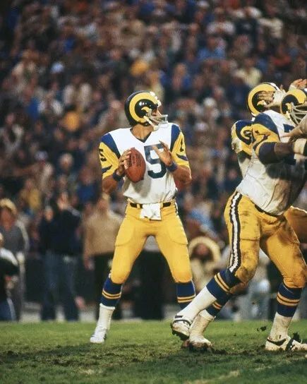 Los Angeles Rams Vince Ferragamo Glossy Keychain Super Bowl Xiv Print