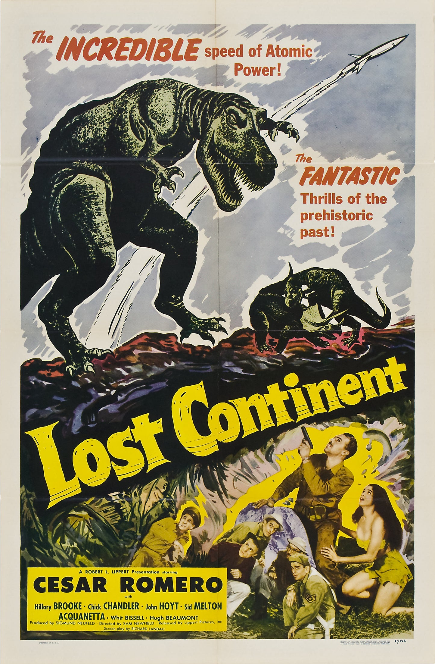 Lost Continent 1951 01 Movie Magnet