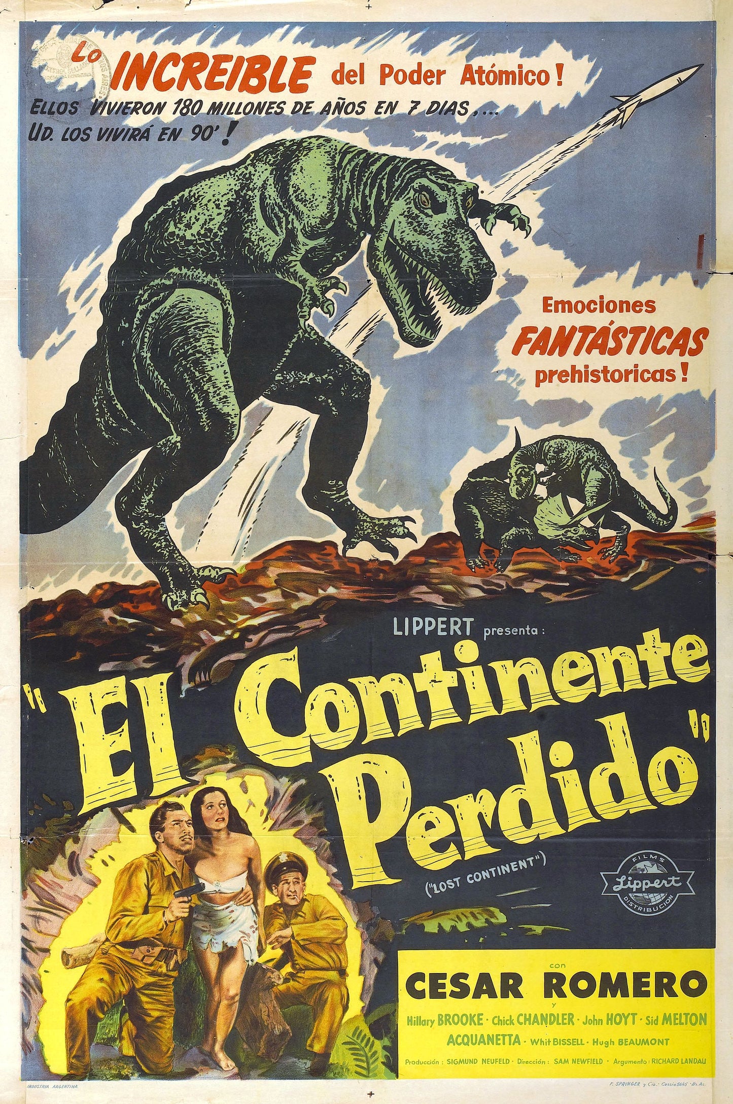 Lost Continent 1951 02 Movie Magnet
