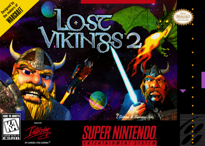 Lost Vikings 2 (Usa) Snes Keychain