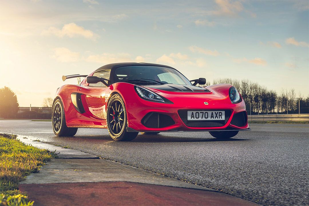 Lotus Exige Sport 420 Final Edition Red Car Driving Wall Indoor D Poster