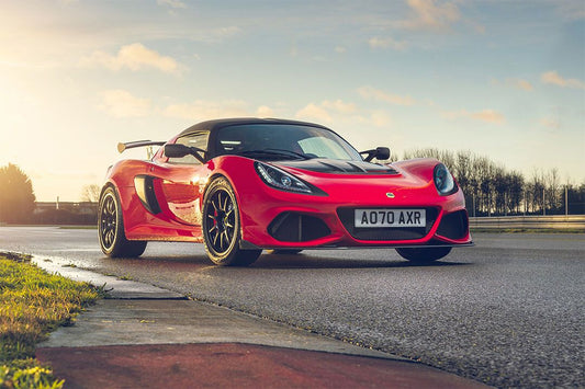 Lotus Exige Sport 420 Final Edition Red Car Driving Wall Indoor D Poster