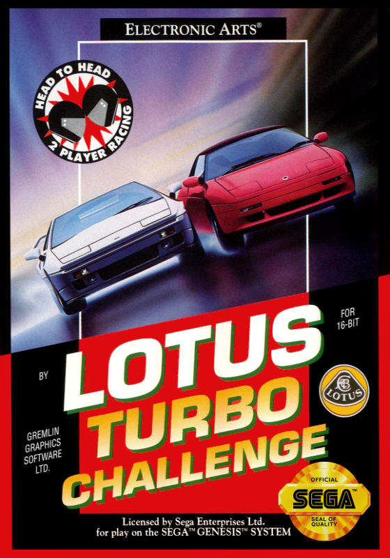 Lotus Turbo Challenge (Usa) Genesis Print Poster
