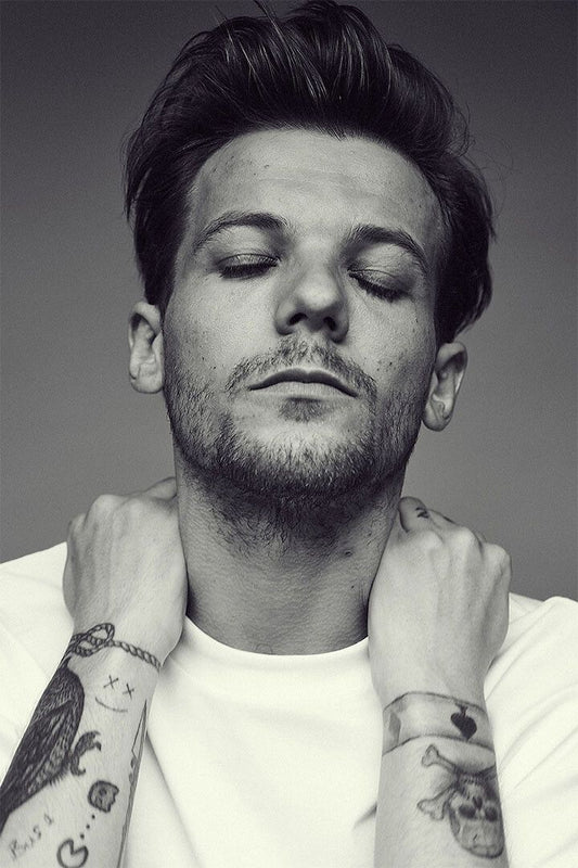 Louis Tomlinson British Singer Songwriter Football Player Wall Poster