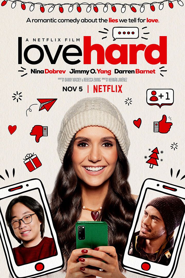 Love Hard Movie Comedy Romantik Painting Print Wall Art Home Poster