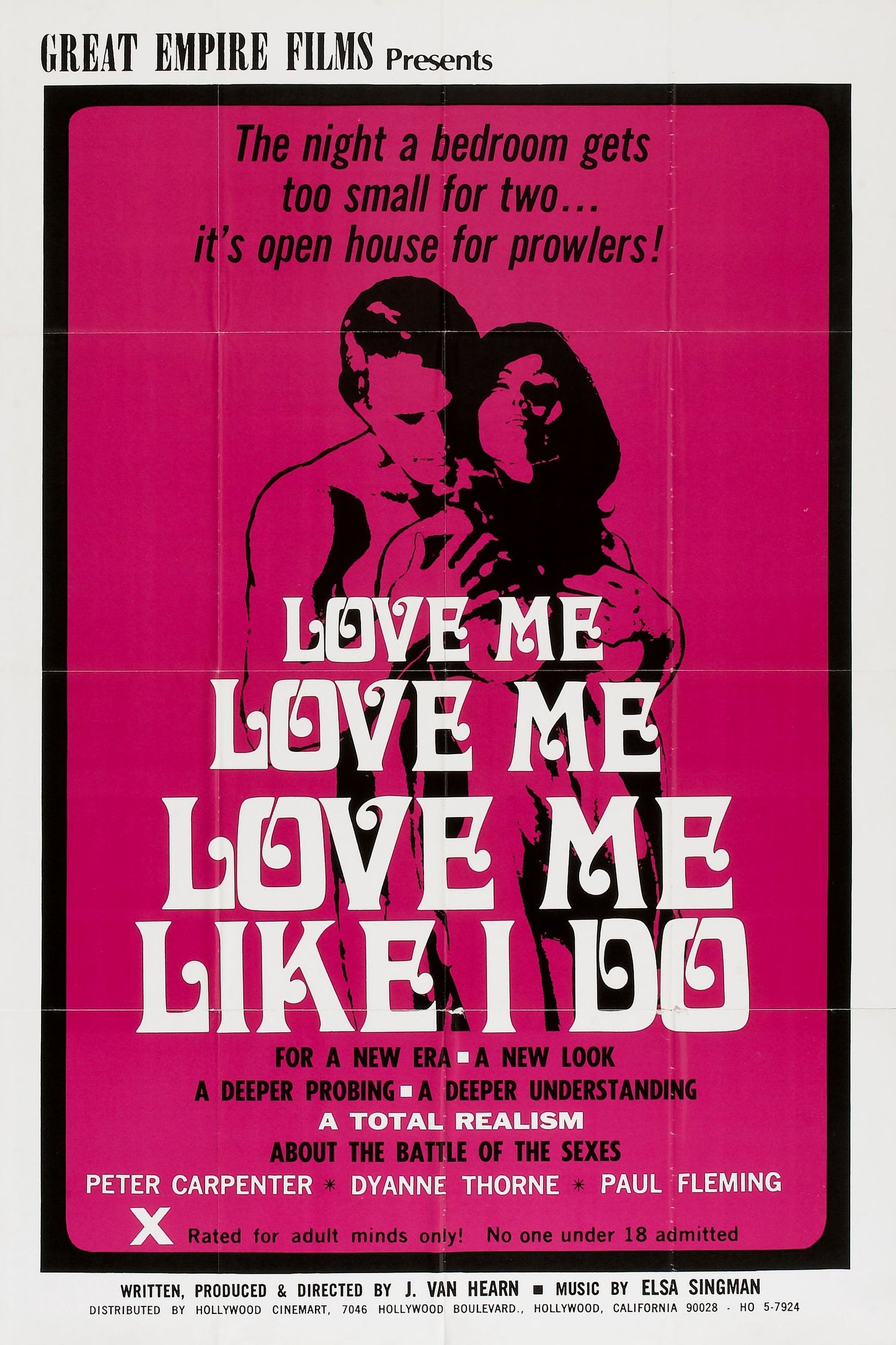 Love Me Like I Do 01 Movie Magnet
