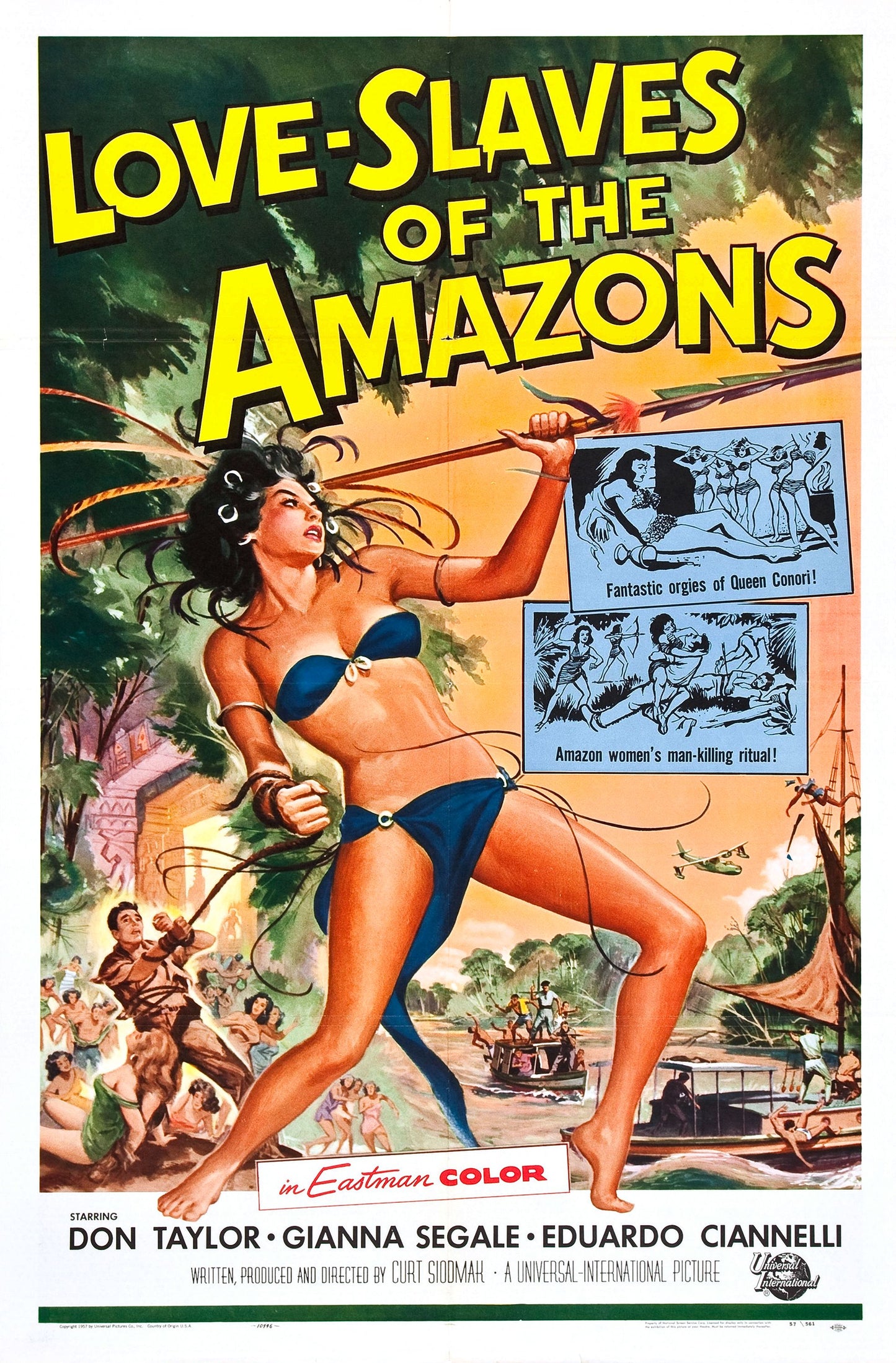 Love Slaves Of Amazons 01 Movie Magnet