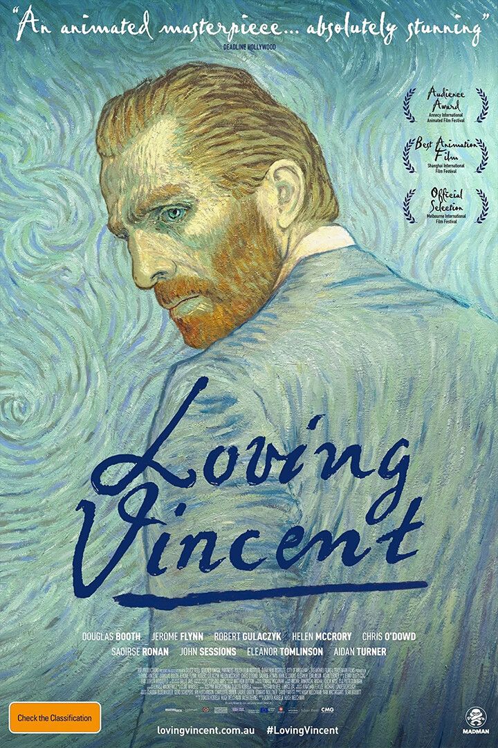 Loving Vincent Plot Biography 2017 Animation Movie Wall Art Home Poster