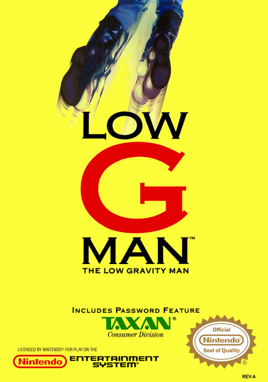 Low G Man (Usa) Nes Print Poster