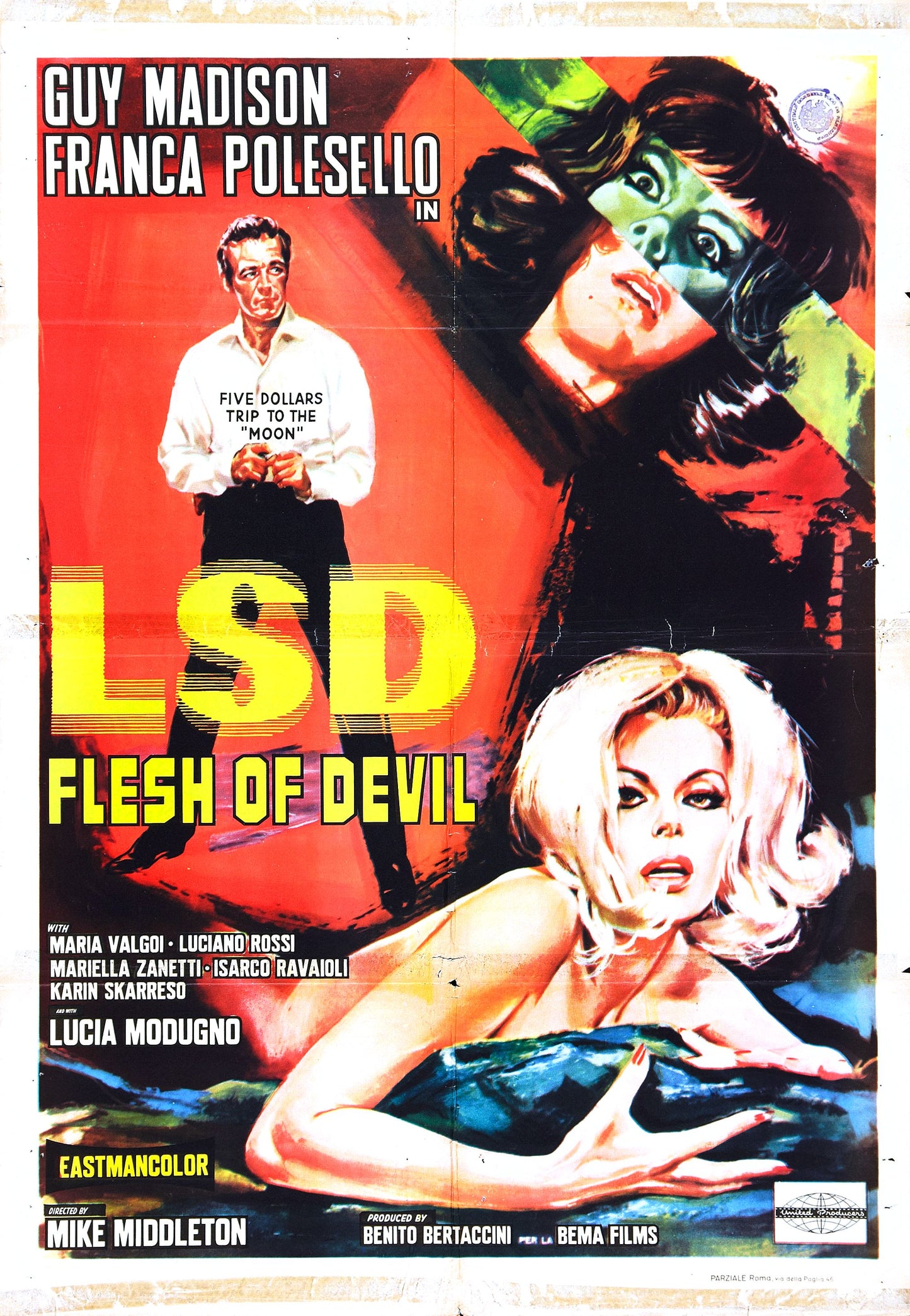 Lsd Flesh Of Devil 01 Movie Magnet