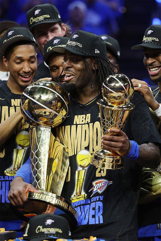 Lu Dort Okc American Bball Champion Poster