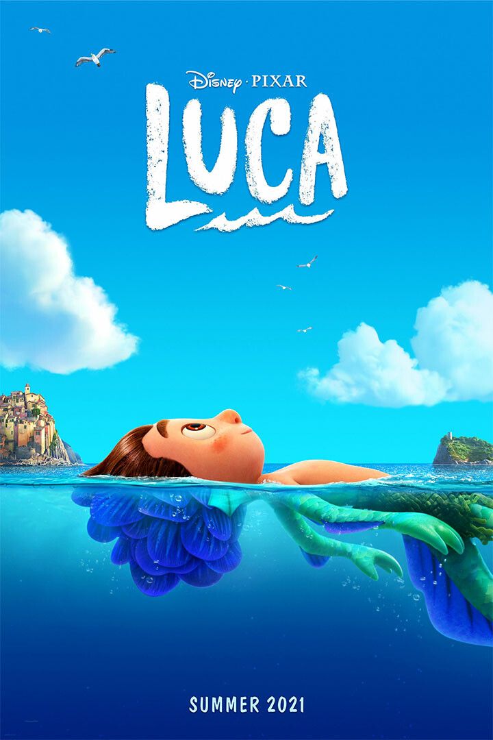 Luca Animation Fantasy Movie Painting Wall Art Home Decor Poster
