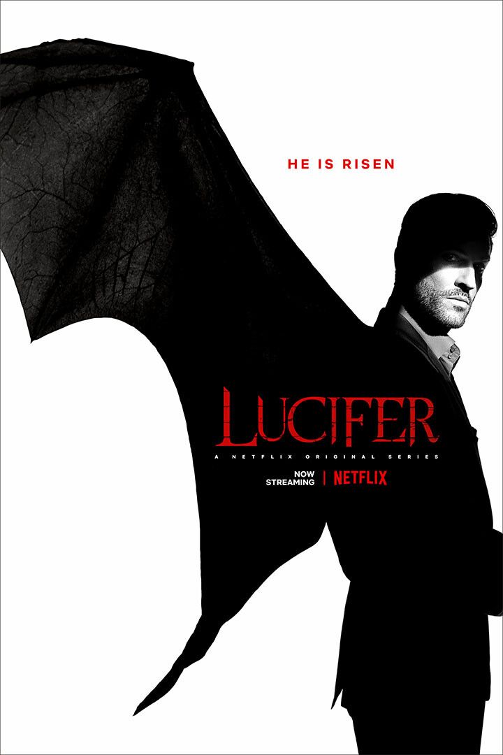 Lucifer Movie Drama Fantasy Action Crime Print Wall Art Home Poster