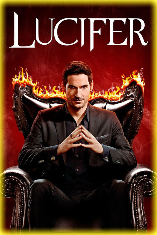Lucifer Tom Ellis Fallen Angel Tv Show Wall Art Home Decor Poster