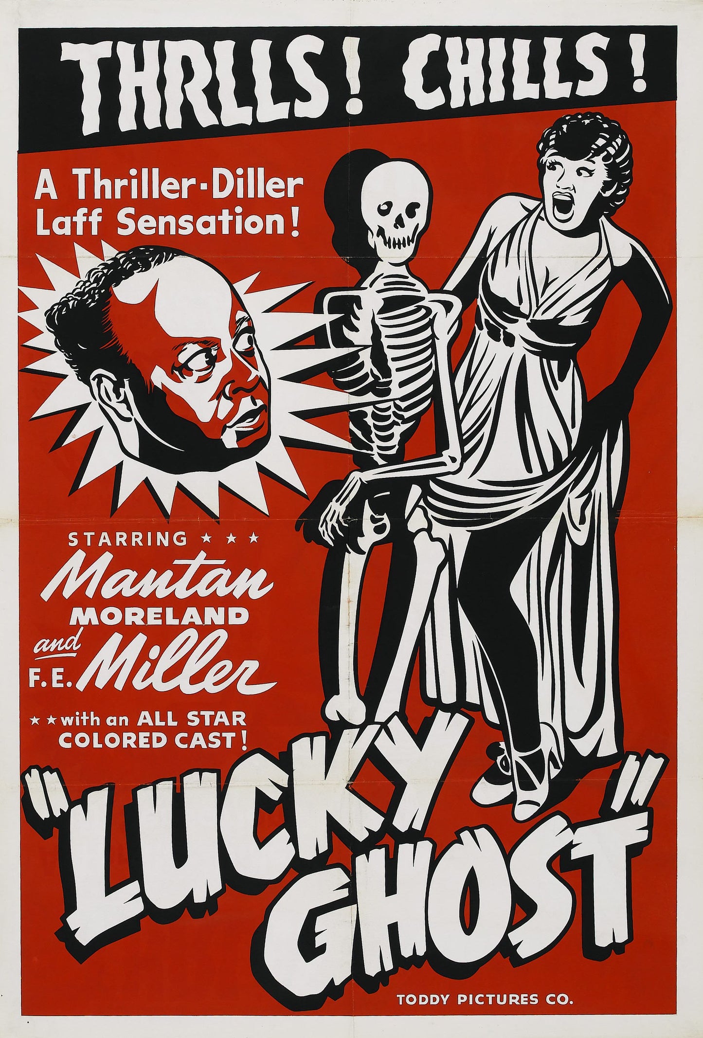 Lucky Ghost 01 Movie Magnet
