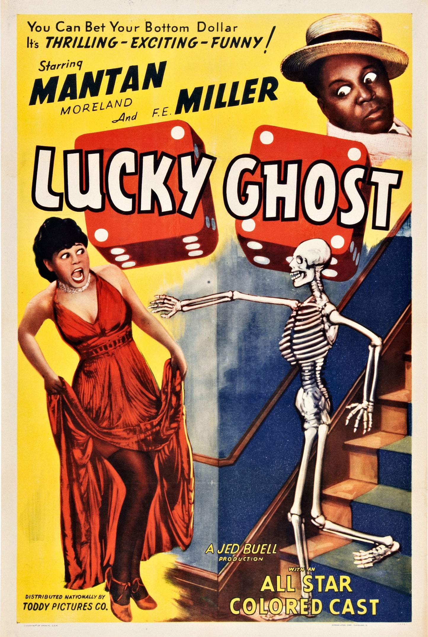 Lucky Ghost 02 Movie Magnet