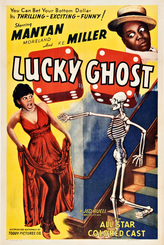 Lucky Ghost 02 Movie Magnet