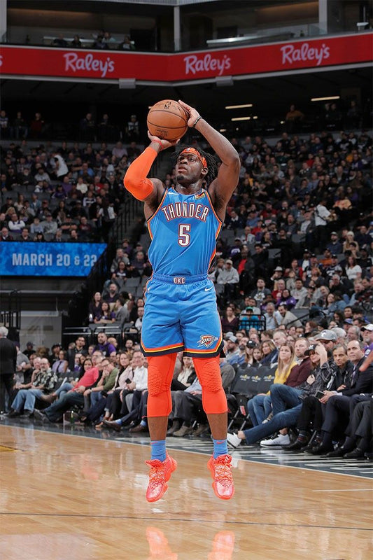 Luguentz Dort Oklahoma City Thunder Basketball Playoff Match Poster