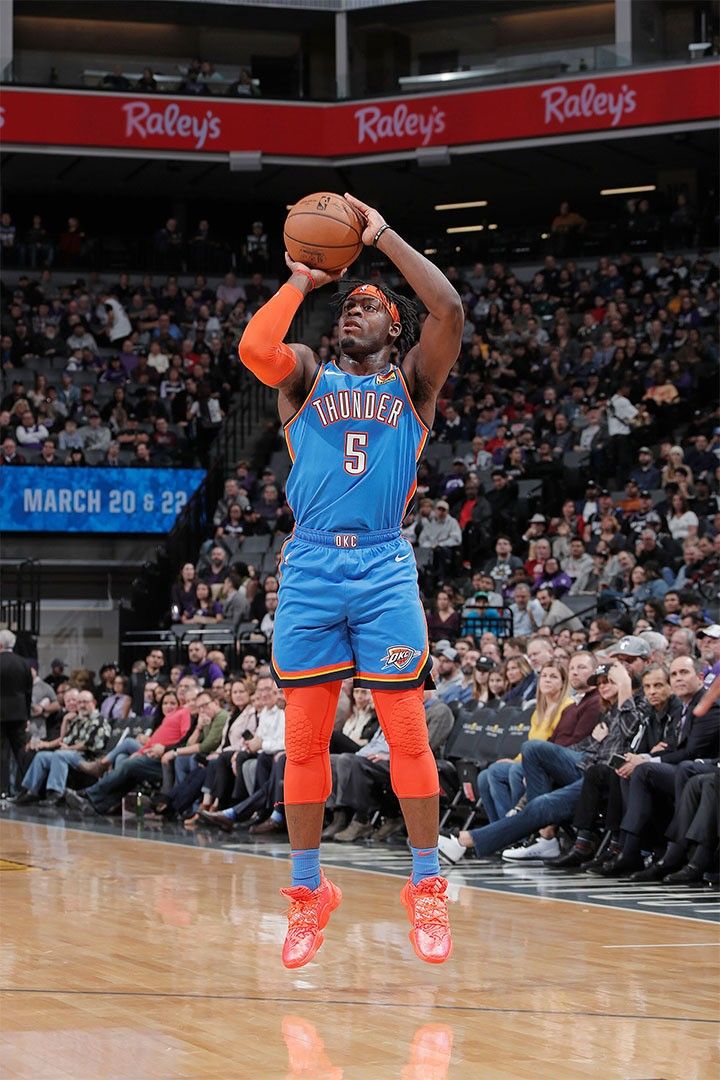 Luguentz Dort Oklahoma City Thunder Basketball Playoff Match Jigsaw Puzzle
