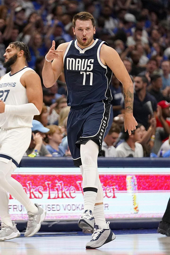Luka Doncic Basketballer Dallas Mavericks Team Sports Wall Art Poster