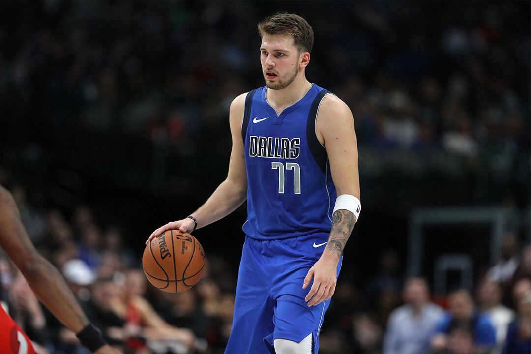 Luka Doncic Dallas Basketball Star Keychain