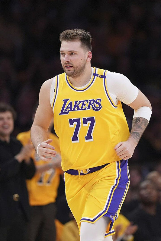 Luka Doncic Los Angeles Basketball Player 77 Point Guard Poster