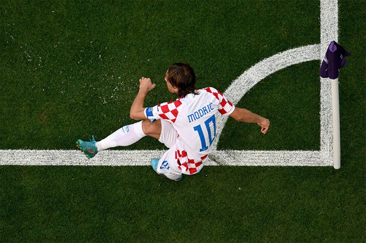 Luka Modric Croatia National Team World Soccer Fans Wall Art Poster