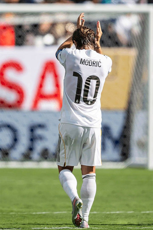 Luka Modric Madrid Farewell Tribute World Cup 2025 Soccer Fans Poster