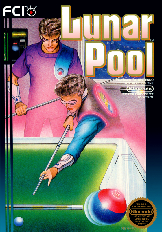 Lunar Pool (Usa) Nes Keychain
