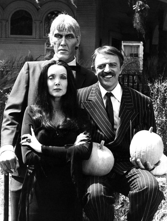 Lurch Morticia & Gomez Addams Family Tv Show Picture Photo Print