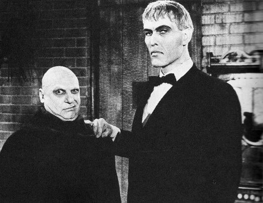 Lurch & Uncle Fester Addams Family Tv Show Picture Magnet Print