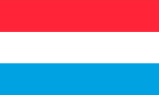 Luxembourg Flag Print Poster