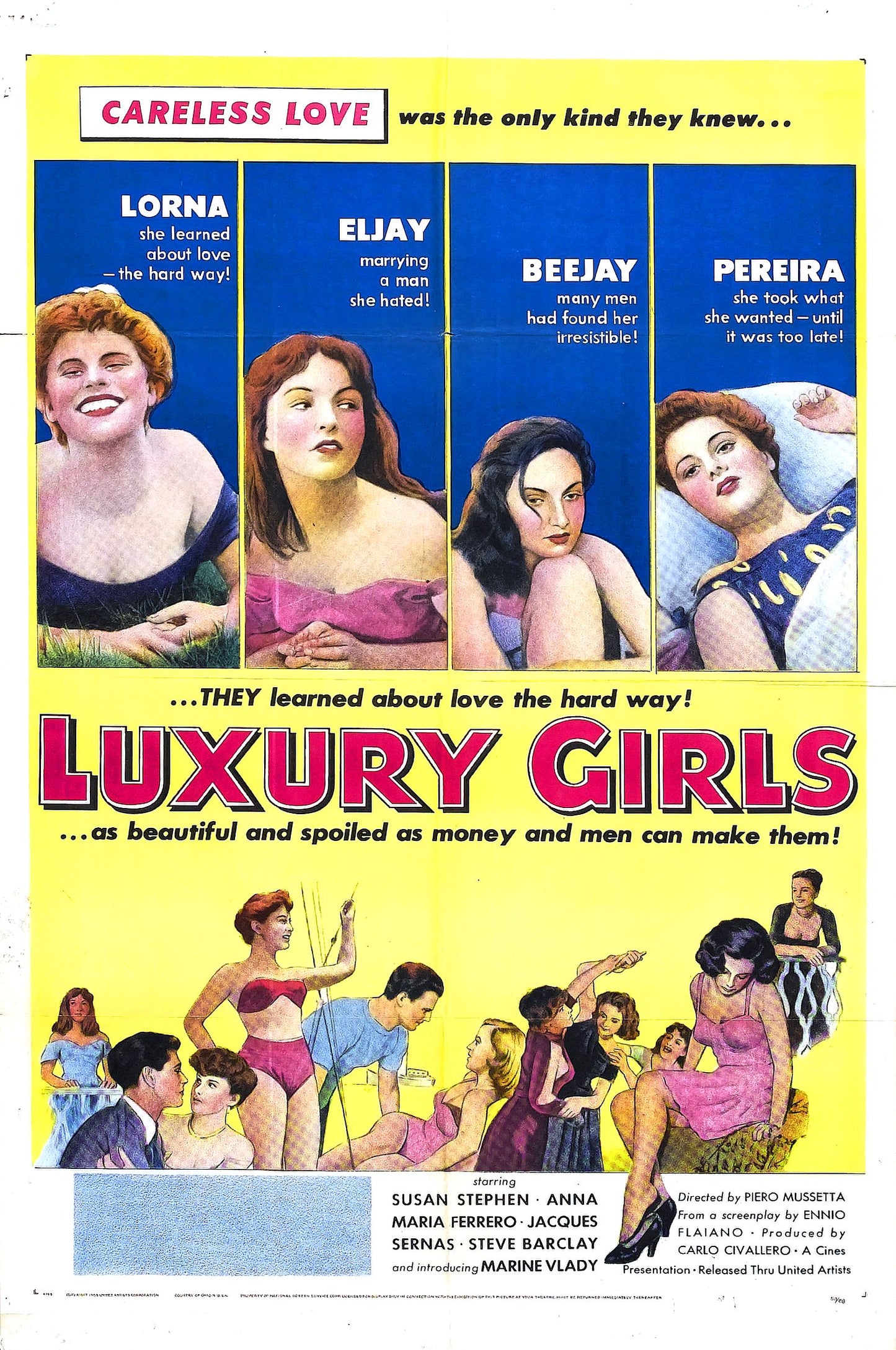 Luxury Girls 01 Movie Magnet