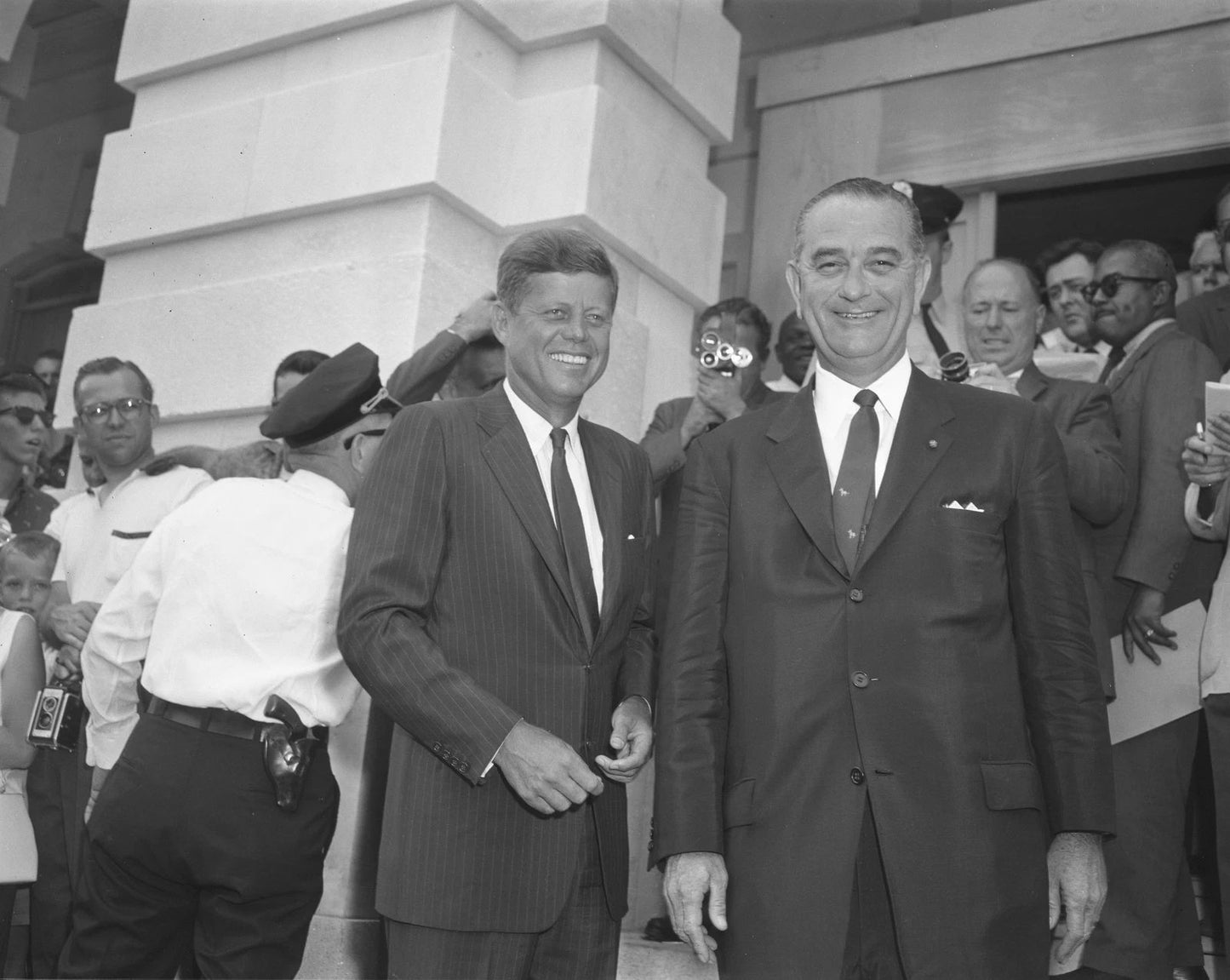 Lyndon B. Johnson John Kennedy Photo Picture Poster Print President Lbj Jfk