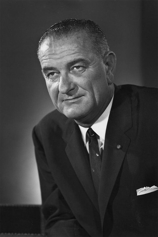 Lyndon Former President Of The United States Wall Art Home Decor Poster