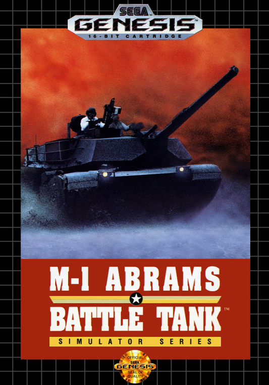 M 1 Abrams Battle Tank (Usa) Genesis Print Poster