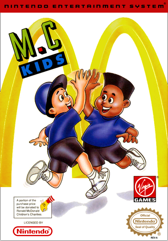 M.C Kids (Usa) (Bordered For Nes Classic Use) Nes Print Poster