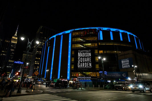 Madison Square Garden New York Keychain Keychain Picture Print Knicks Arena