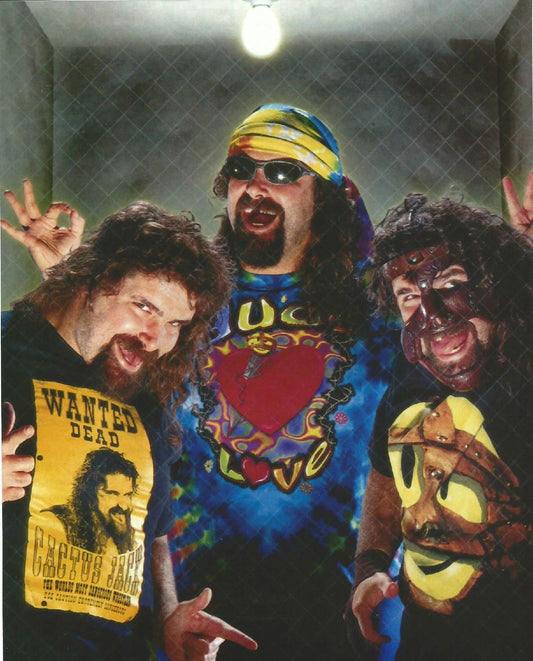 Mankind Dude Love Cactus Jack Photo Wrestling Picture Wwf Mick Foley