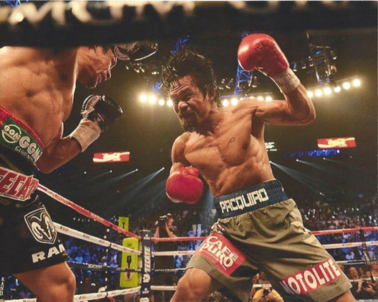 Manny Pacquiao Photo Boxing Picture Ring Action
