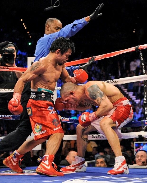 Manny Pacquiao Vs Miguel Cotto Photo Boxing Picture Action