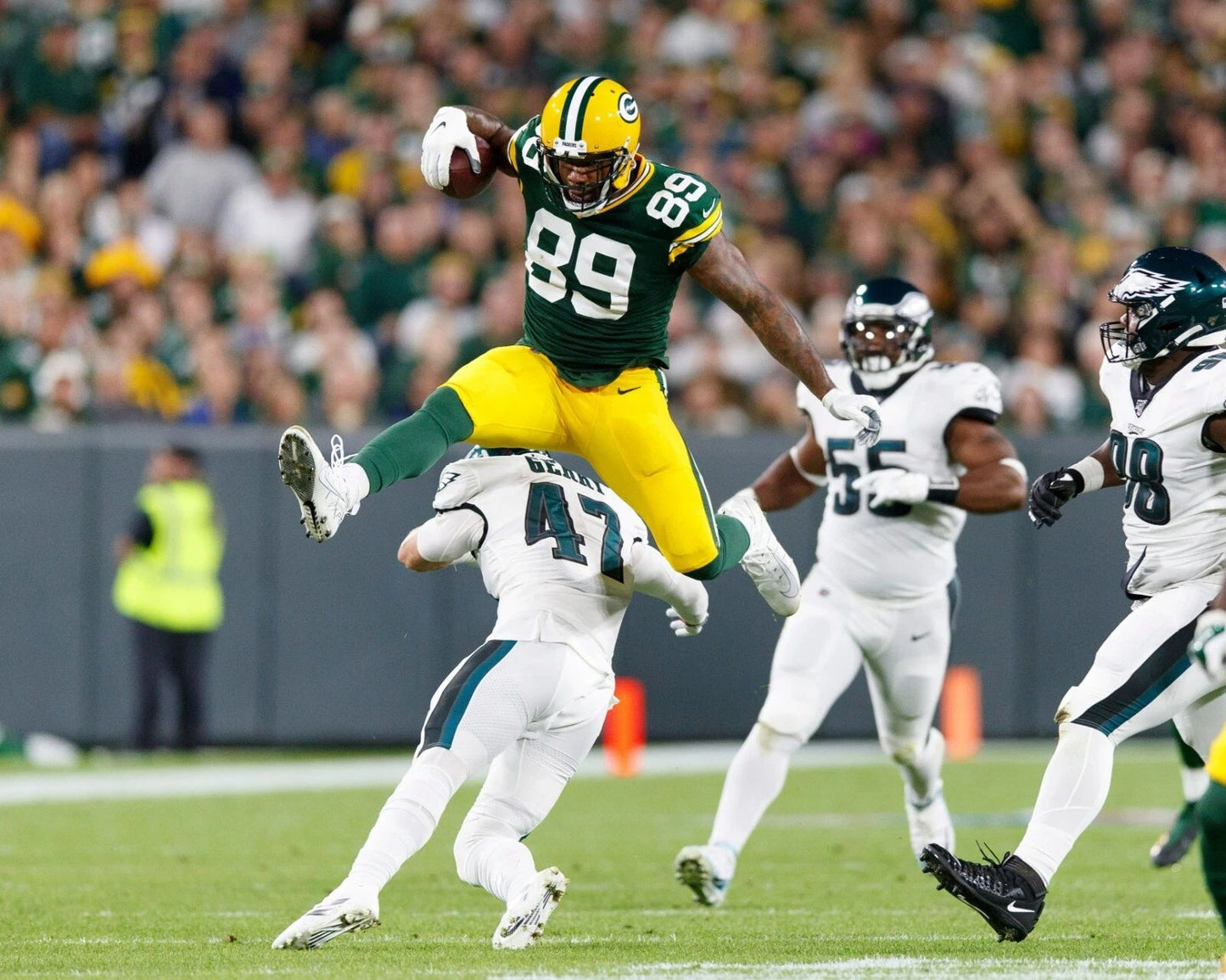 Marcedes Lewis Photo Green Bay Packers Picture Nfl Football Vs Eagles