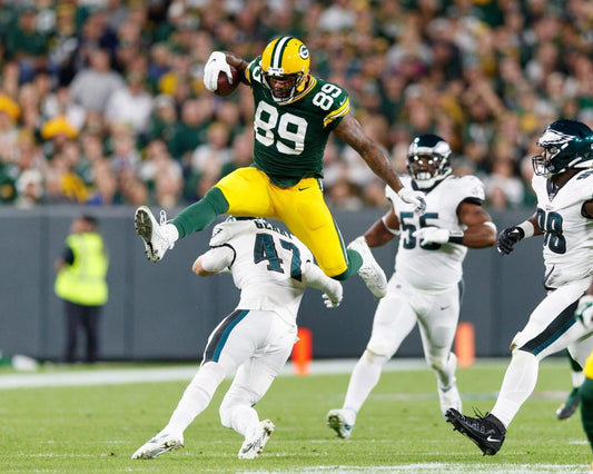 Marcedes Lewis Keychain Green Bay Packers Picture Nfl Football Vs Eagles