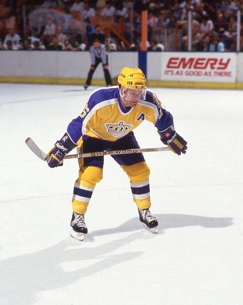 Marcel Dionne Glossy Magnet Los Angeles Kings Print Hof 92