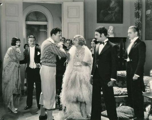 Marion Davies & William Haines In 1928 Movie Show People Picture Keychain